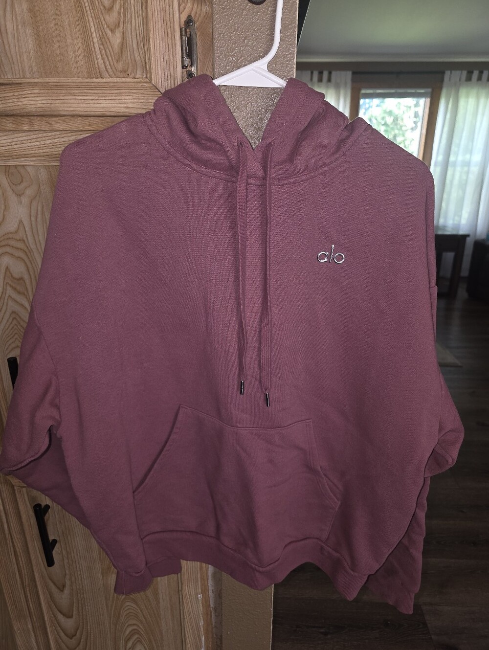 ALO Yoga Mauve Pullover Hoodie
